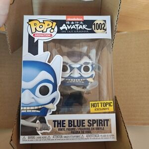 The Blue Spirit Avatar Hot Topic Exclusive Funko Pop! #1002 Never Opened